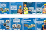 design unique facebook and instagram posts banners ads in 24 hours